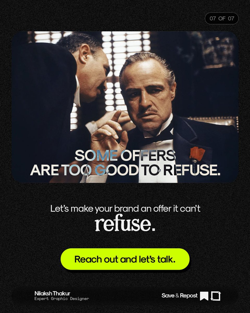 designbynilaksh's tweet image. Don&apos;t follow these tips if you want to succeed in design.

Read the full thread!

#design #designfundamentals #GraphicDesign #minimalism #designer #advice