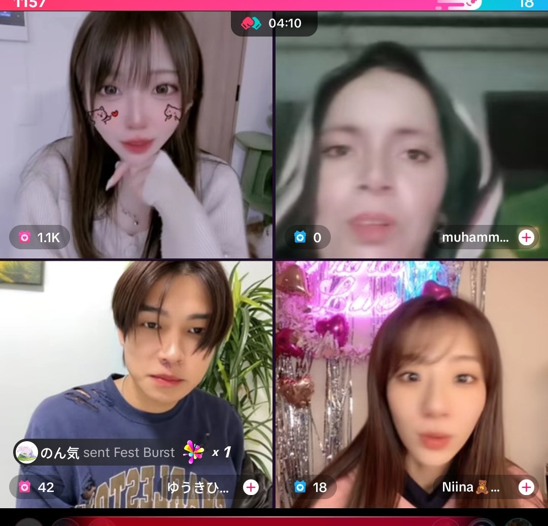 AkunSimping's tweet photo. there's no way this woman just randomly join mikeneko's tiktok stream lmao https://t.co/Jg8WTBp8xO