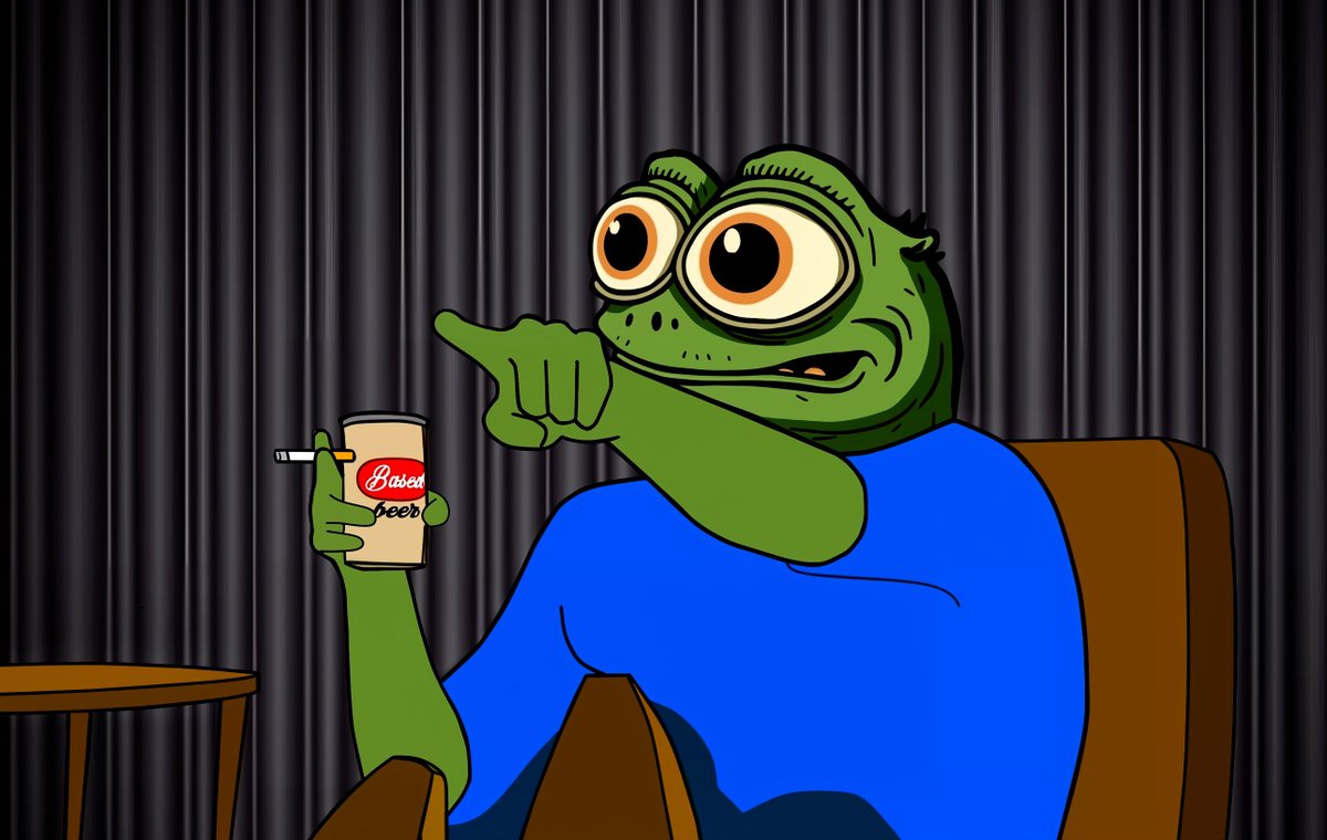 PepeOnSOL's tweet photo. Here I come !
Here I come !
#pepesol #pepeog #ogpepe
@BradpittHQ @LeoDiCaprio https://t.co/JtbXeOW63G