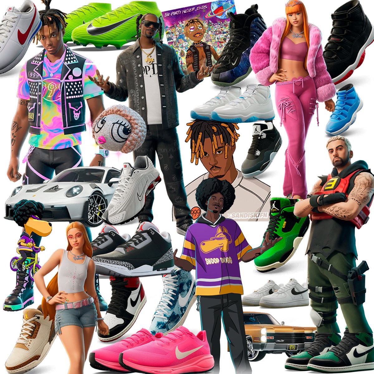 sandiskifn's tweet photo. fortnite em um mês https://t.co/e61r7IRqND