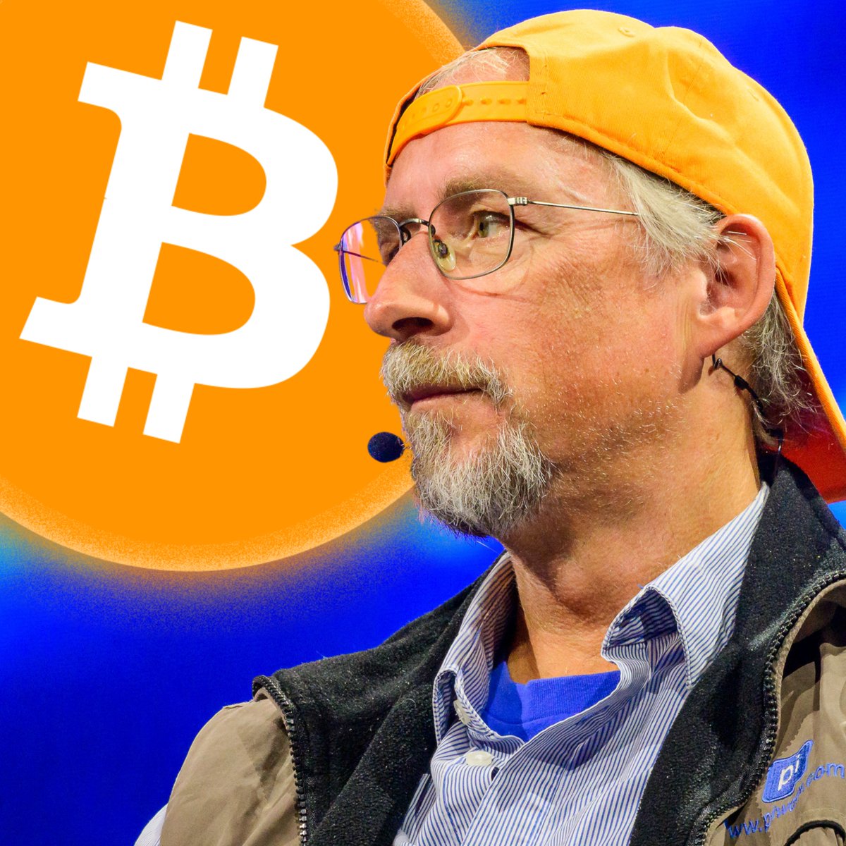 TheBitcoinConf's tweet photo. ADAM BACK: "#Bitcoin is the free market pulling society back from the cliff of dystopian geopolitical failure by separating money from State" ✊ https://t.co/WqyncXUsU6