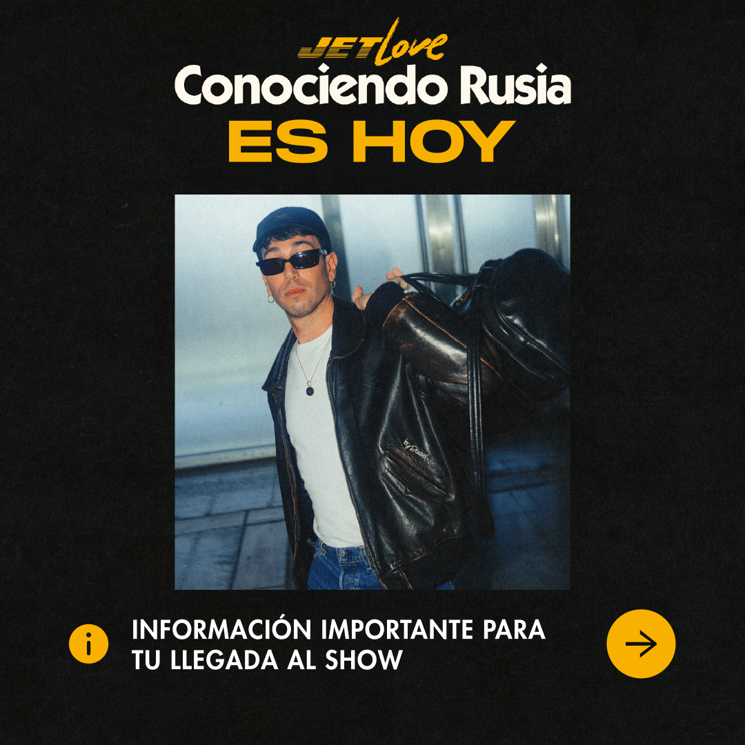 antelarena's tweet photo. HOY vení al #AntelArena a disfrutar del show de @conociendorusia

Deslizá las imágenes para conocer todo lo que tenes que saber para tu llegada. 

Todavía quedan algunos lugares 👉https://t.co/WGyb6LOfoc https://t.co/vq5X3s4BIo
