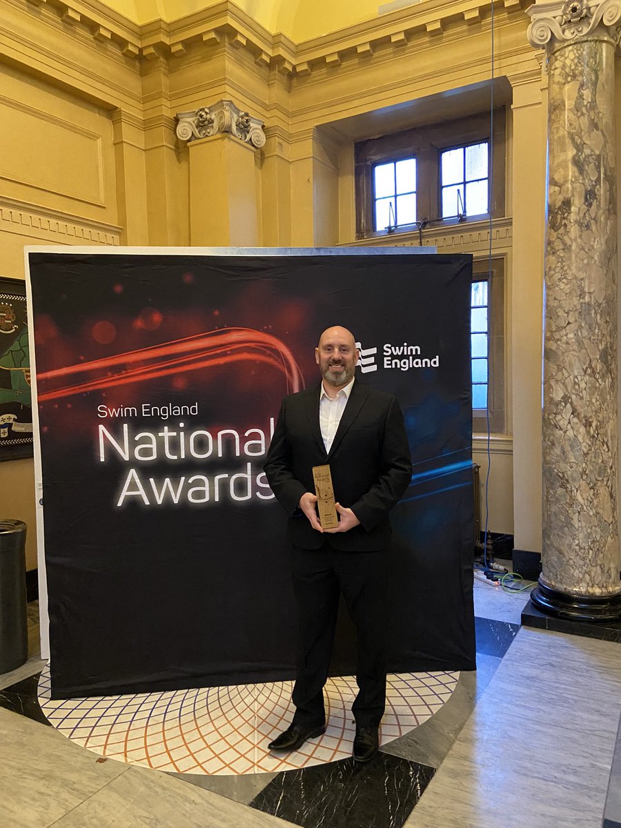 Incredibly proud and humbled to hear Head Coach, Ben Negus, wins SwimEngland Performance Pathway Coach of the Year Award 🏆 at the SwimEngland National Awards 💙💛👏👏👏