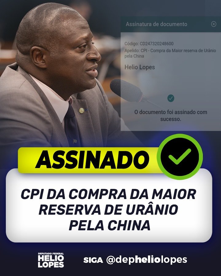 Helio Lopes tweet media