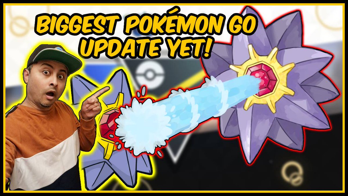 OneZeeYT's tweet image. 🚨 The BIGGEST Pokémon GO Battle League update is here! 🚨

🔥 Dual Destiny Season kicks off Dec 3!
📅 Mark your calendars for GO Battle Week (Jan 21-26)!
🌟 Don't miss the action!

🚨Watch Here🚨 : youtube.com/watch?v=M7mA8y…

#PokemonGO #GOBattleLeague #DualDestiny