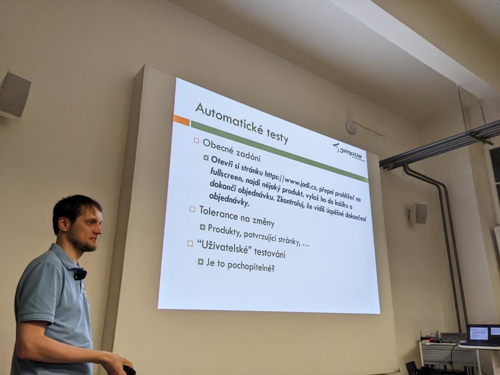 Na <a href="/posobota/">#posobota</a> nám právě <a href="/petrsoukup/">Petr Soukup</a> ukazuje, jak nahrazují frontend testy (a frontend testery) pomocí AI.
