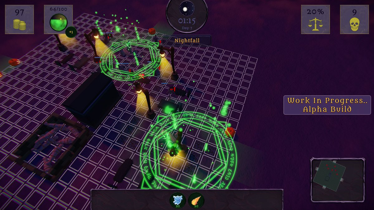 GoedWare's tweet photo. @devsanddorks ๐ฎ Work in progress on Gravewatcher: Nightfall! ๐ Build by day, battle & defend by night in this unique mix of strategy, management & supernatural survival. Steam page now live! Wishlist here: https://t.co/1wlGto5ADj Thanks for #ScreenshotSaturday!
#goedwaregames #indiegamedev https://t.co/pJpz0LcqG7