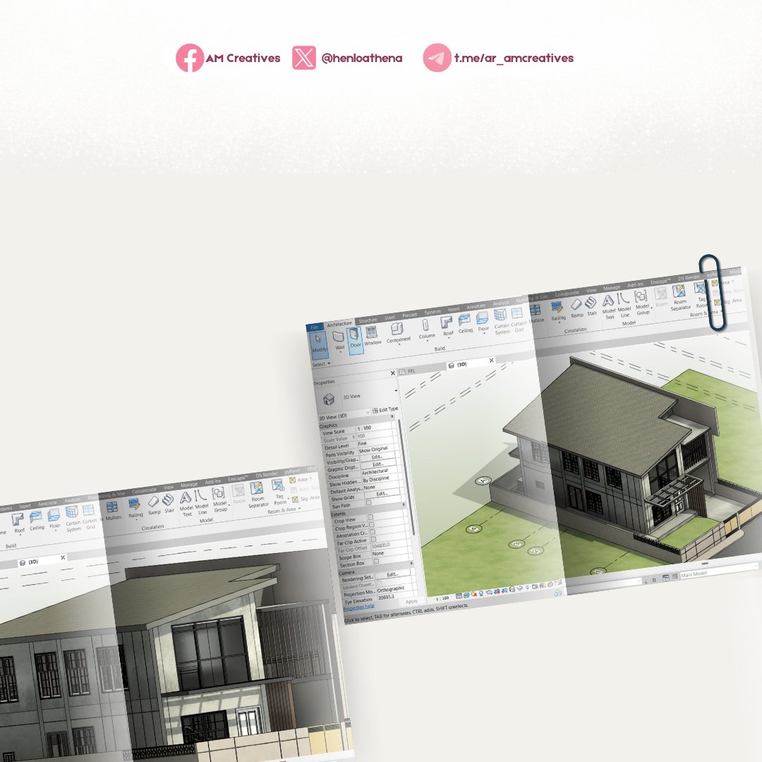 henloathena's tweet photo. - revit 2023
samples : #AMsampleworks https://t.co/FriyBLOgN5