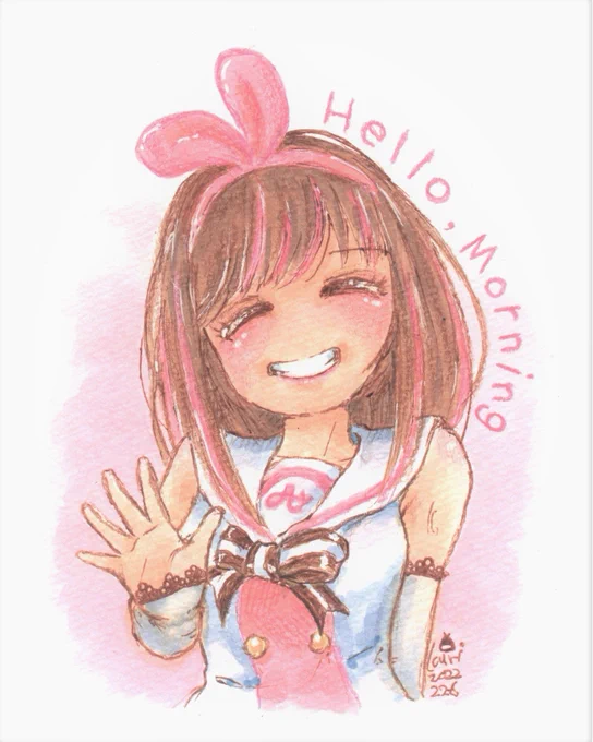 まってます#KizunaAI #KizunaPost 