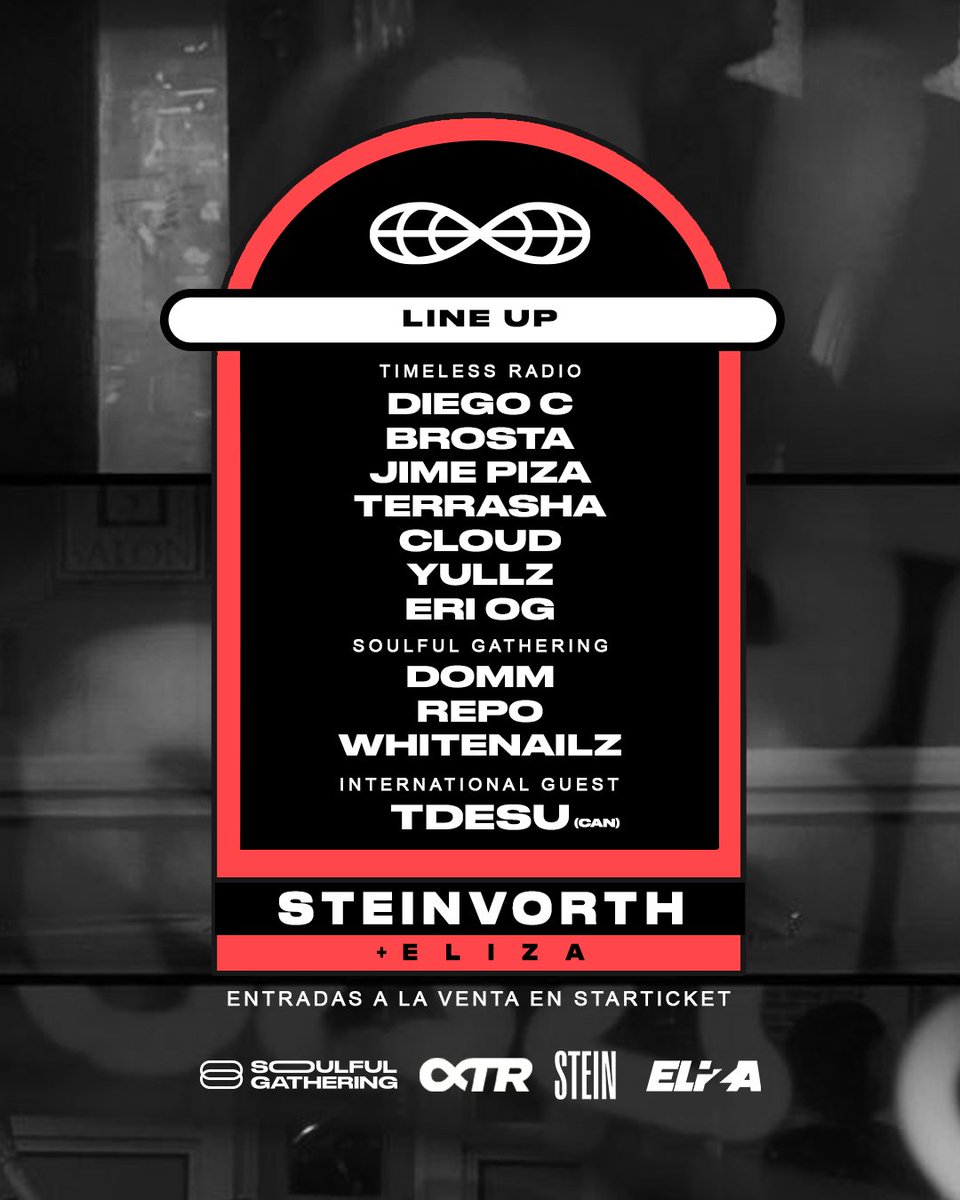 Esto es hoy en el Steinvorth!!

Vamos 2 stages, 2 ambientes!

Tickets
starticket.cr/e/timeless-at-…