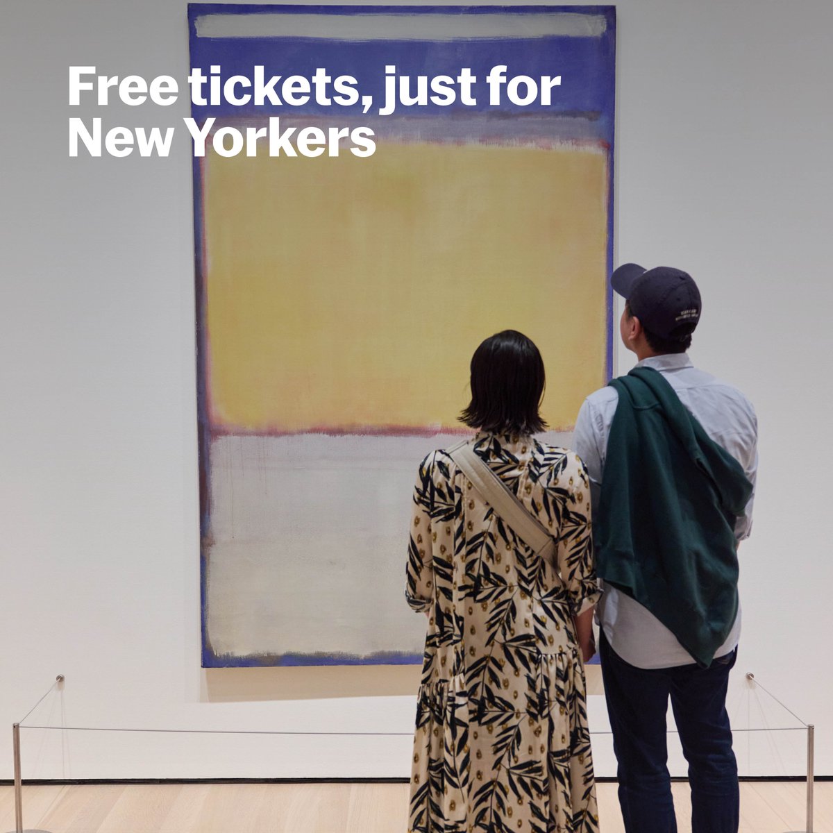 MuseumModernArt's tweet image. Free tickets, just for the five boroughs! We’re open late the first Friday of every month for art, drinks, music, and memories.

Join us for the next UNIQLO NYC Nights on December 6 → mo.ma/nycnights