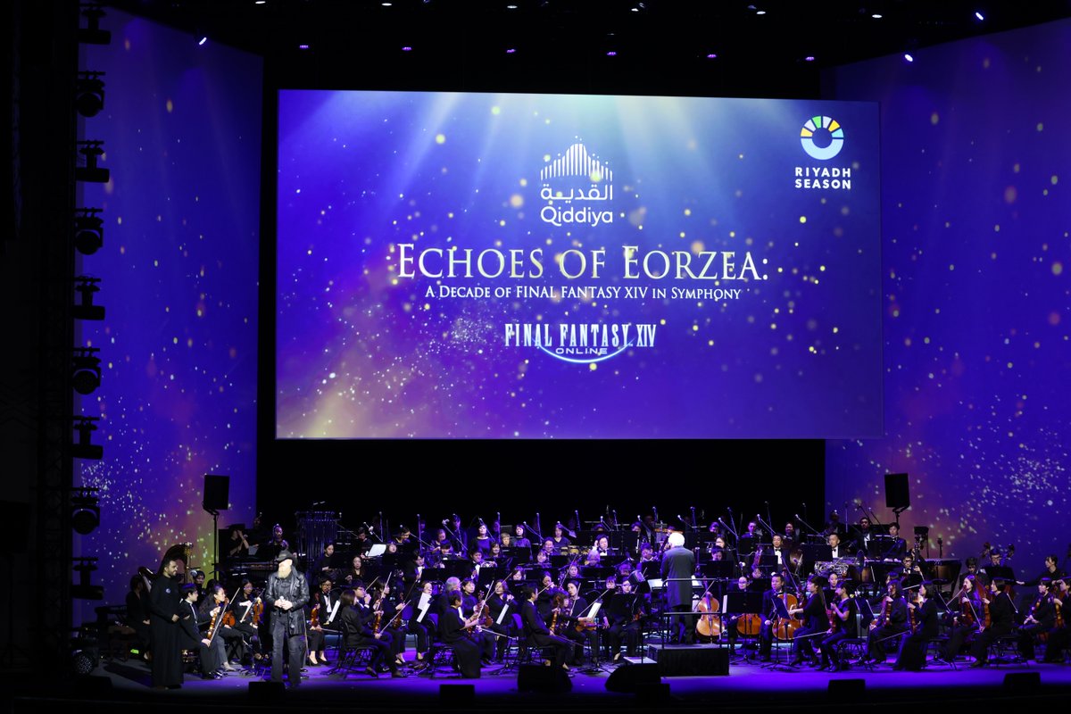 QiddiyaGaming's tweet image. &quot;الحلم أصبح حقيقة هنا في السعودية!&quot; تفاعل الجمهور فاق كل التوقعات! 

شكرًا لكل من جعل حفل الذكرى السنوية العاشرة لـ FINAL FANTASY XIV, ECHOES OF EORZEA حدثًا لا يُنسى!

#اللعب_يحيينا