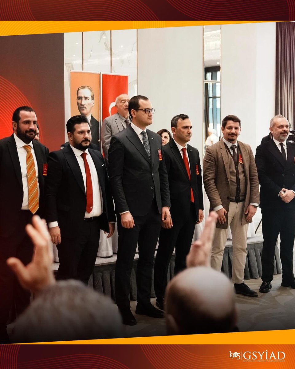 onaldogan's tweet photo. Yeni dönemde @1905gsyiad  ‘da  @GalatasaraySK hizmet etme fırsatı veren Saygıdeğer ağabeyim, başkanım Murat Sancaktar’ a ve geçmiş dönem @1905gsyiad başkanlarımız, yönetim kurulu ve üyelerimize teşekkür ediyorum, hayırlı olsun camiamıza. https://t.co/gAJQwqXsLs