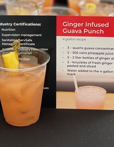 LakeTechCollege's tweet photo. Congrats to LTC’s Culinary Program for taking home the award for Best Non-Alcoholic Beverage @ the recent Taste of South Lake event! Their delicious ginger-infused guava punch wowed the attendees. Cheers to this amazing achievement! #fltechnicalcolleges #GetThereFL #careerinayear https://t.co/79sAPNEv1V