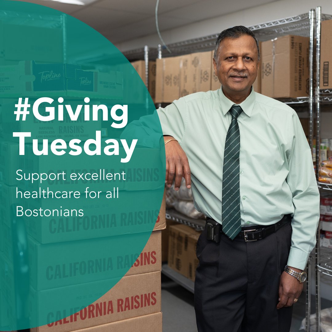 December 3 is #GivingTuesday. Get a head start. Support programs like BMC’s Preventive Food Pantry that help ensure Boston families can be healthy and thrive. Your donation of any amount makes a difference: bit.ly/4fGquBl