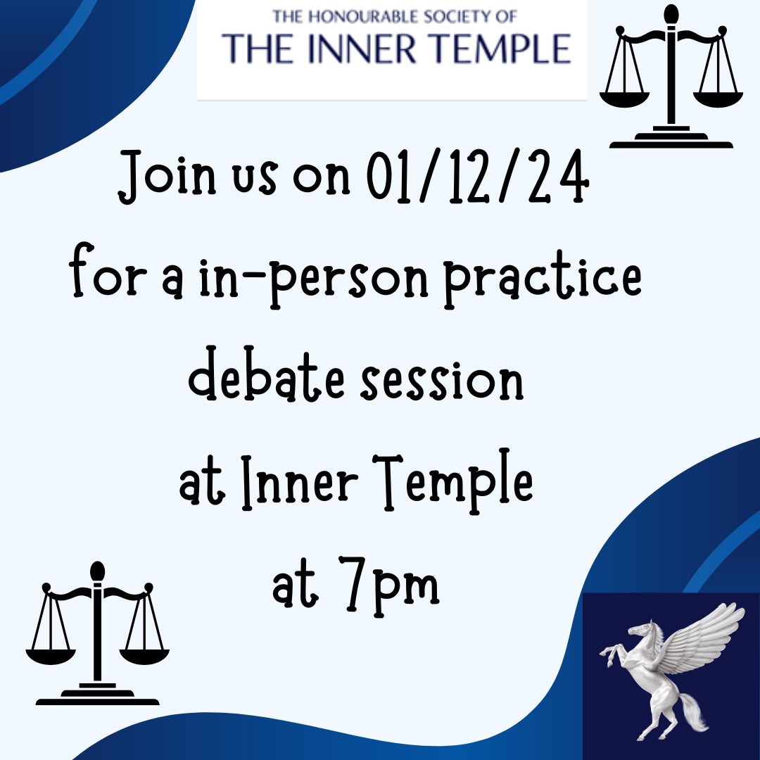 Inner Temple Debating Society tweet media