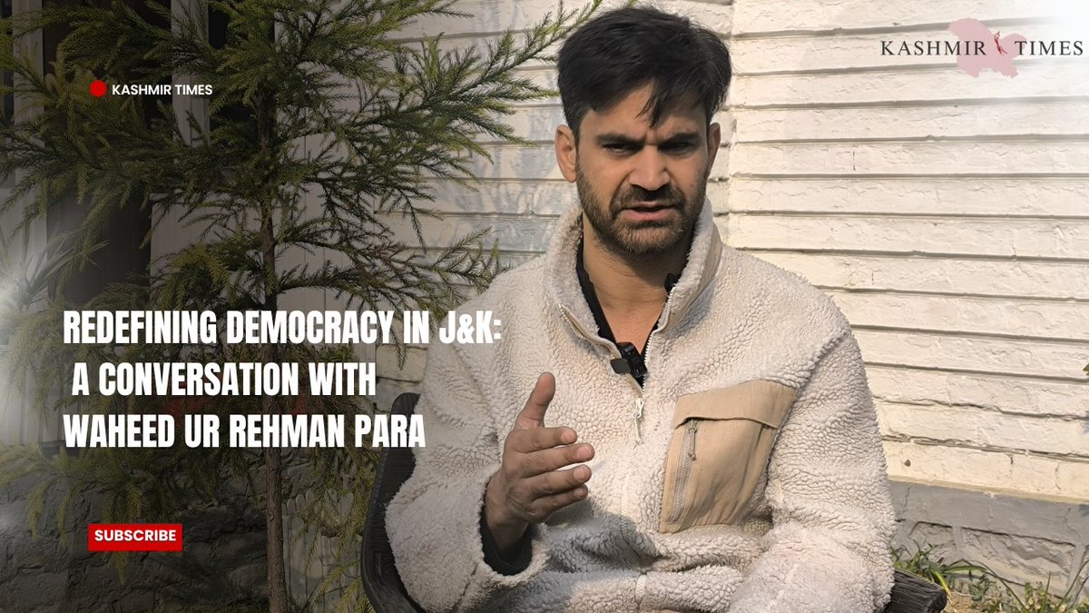 Numan Bhat (@numanbhat1) on Twitter photo Waheed Para on the first assembly session and people's expectations including 370. <a href="/KashmirTimes_/">Kashmir Times</a> <a href="/NumanBhat1/">Numan Bhat</a> <a href="/MehroobM/">Mehroob Mushtaq</a> <a href="/suhaibbhat_/">Suhaib Bhat</a>
<a href="/syedasakeena76/">Syeda Sakeena | Female Photographist</a>
<a href="/parawahid/">Waheed Para</a>
J&K People Don't Want To Surrender: Waheed Ur Rehman Para
Watch: youtu.be/VwUt63lk0Zw?si… Waheed Para on the first assembly session and people's expectations including 370. <a href="/KashmirTimes_/">Kashmir Times</a> <a href="/NumanBhat1/">Numan Bhat</a> <a href="/MehroobM/">Mehroob Mushtaq</a> <a href="/suhaibbhat_/">Suhaib Bhat</a>
<a href="/syedasakeena76/">Syeda Sakeena | Female Photographist</a>
<a href="/parawahid/">Waheed Para</a>
J&K People Don't Want To Surrender: Waheed Ur Rehman Para
Watch: youtu.be/VwUt63lk0Zw?si…