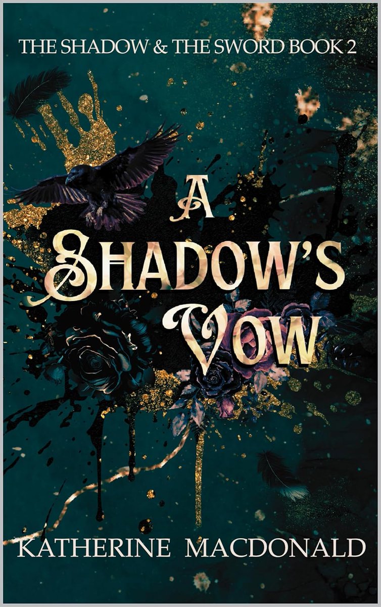 Happy release day to "A SHADOW'S VOW" by <a href="/KateMacAuthor/">Katherine Macdonald</a>!

I adored "A SWORD'S PROMISE" and am so excited to dive into this sequel! Grab your own copy so we can swoon over shadow-boy Nico together! 🥰