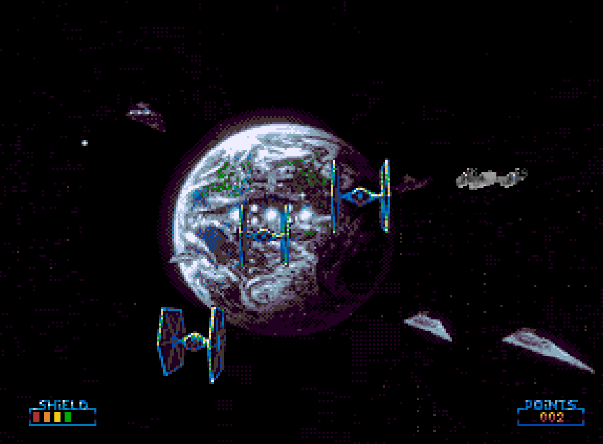 AmigaWorld's tweet photo. Star Dust Wars - Directors Cut - ein Star Wars FMV Weltraum-Shooter von Electric Black Sheep für Amiga veröffentlicht.

https://t.co/gyZH27ofTx

#commodore #amiga #amigaos #amigaworld #electricblacksheep #starwars #gaming #retro https://t.co/ErK1XThIdD