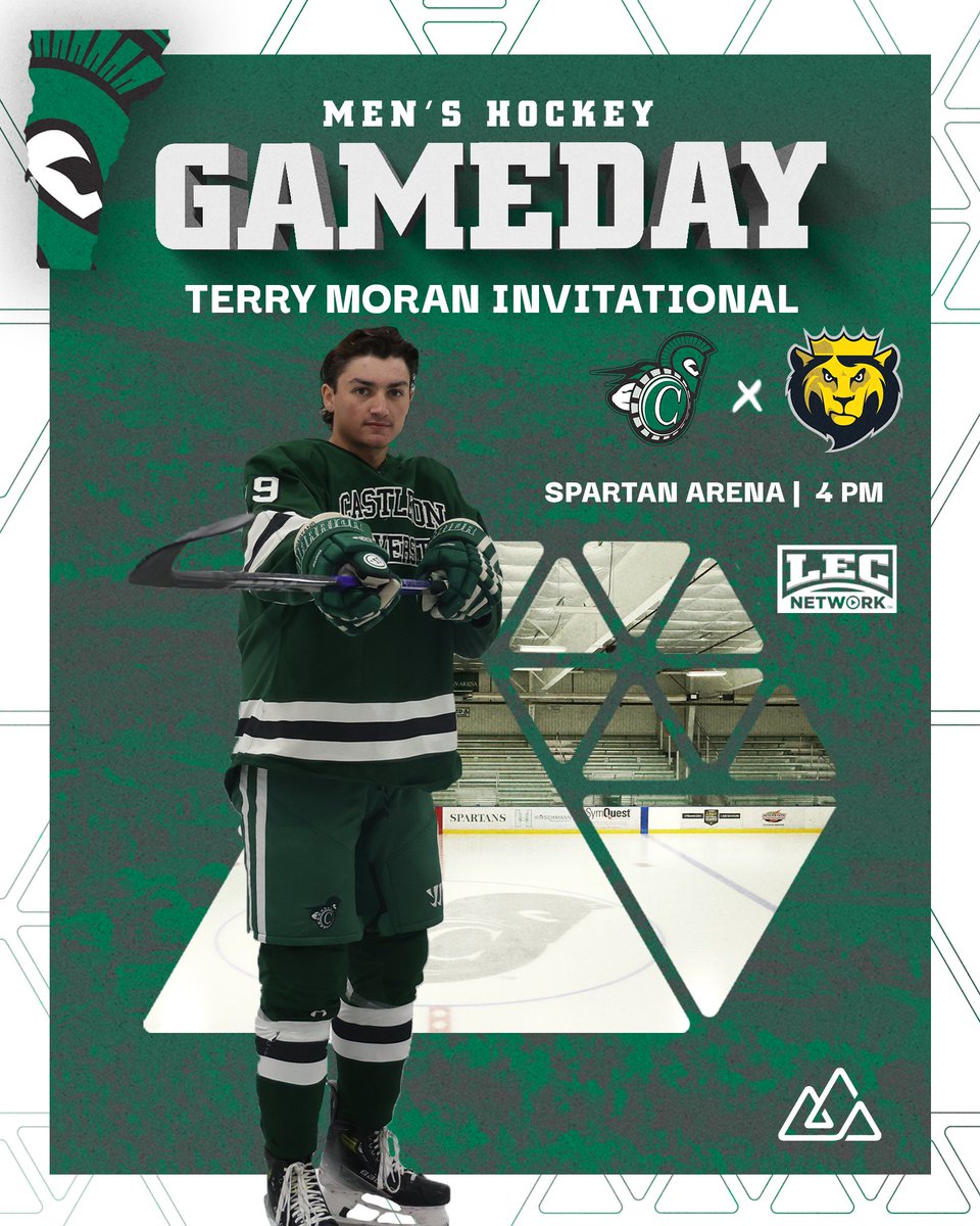 CastletonSports's tweet photo. Championship Hunting 😈

@CastletonMHky takes on King's in the Terry Moran Invitational Final today at 4 PM. Pull up and get loud for your Spartans!

📊:https://t.co/Yo2YYwAyHX
📺:https://t.co/Vai9DXyXyn https://t.co/DhekmfgVpk
