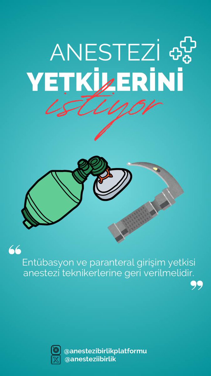 anestezitek85's tweet photo. Hastaların güvenliği için anestezi teknikerleri olarak yetkilerimizi geri istiyoruz! Eğitimli eller iş başında olmalı. 
@drmemisoglu
#EtkiliUykuYetkiliAnestezi https://t.co/E0oYyyBEWp