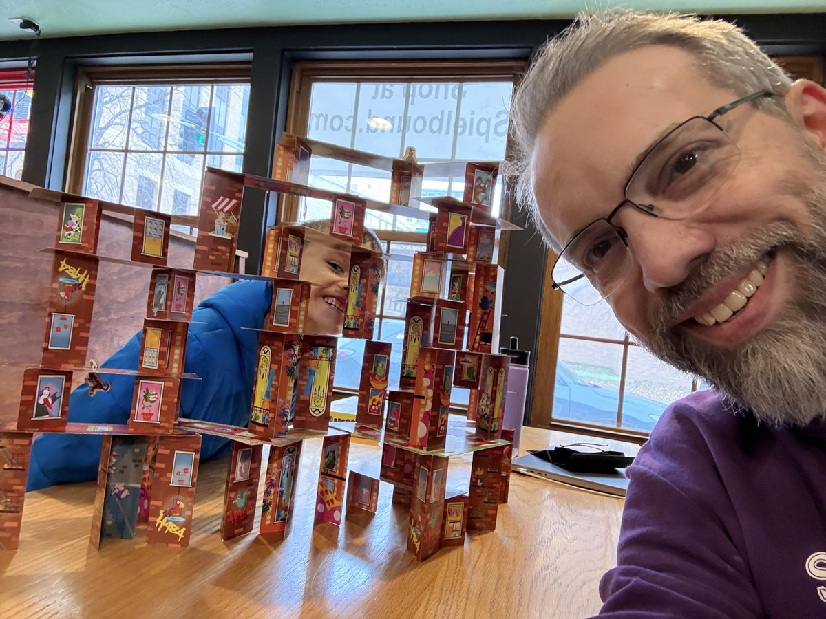 Dr. Kaleb Michaud (@dr_k) on Twitter photo Enjoying some Rhino Hero Super Battle from <a href="/HABAGamesUSA/">HABA Games @ 2622 PAXU</a> at <a href="/Spielbound/">Spielbound</a> on this wonderful #smallbusinesssaturday2024 (All pieces were used!) Enjoying some Rhino Hero Super Battle from <a href="/HABAGamesUSA/">HABA Games @ 2622 PAXU</a> at <a href="/Spielbound/">Spielbound</a> on this wonderful #smallbusinesssaturday2024 (All pieces were used!)