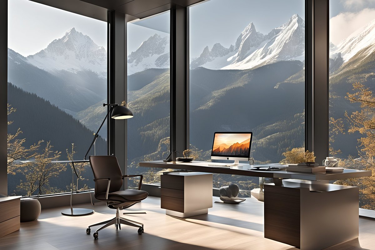 joker_8785's tweet image. I dream of a simple yet modern workspace where I can gaze out at the snowy white mountains through a large glass window. Just looking at such a view would fill me with peace and inspiration in every moment of work 😊
@ionet @hatamoto_crypto 
#GPUArmy #IOArmy