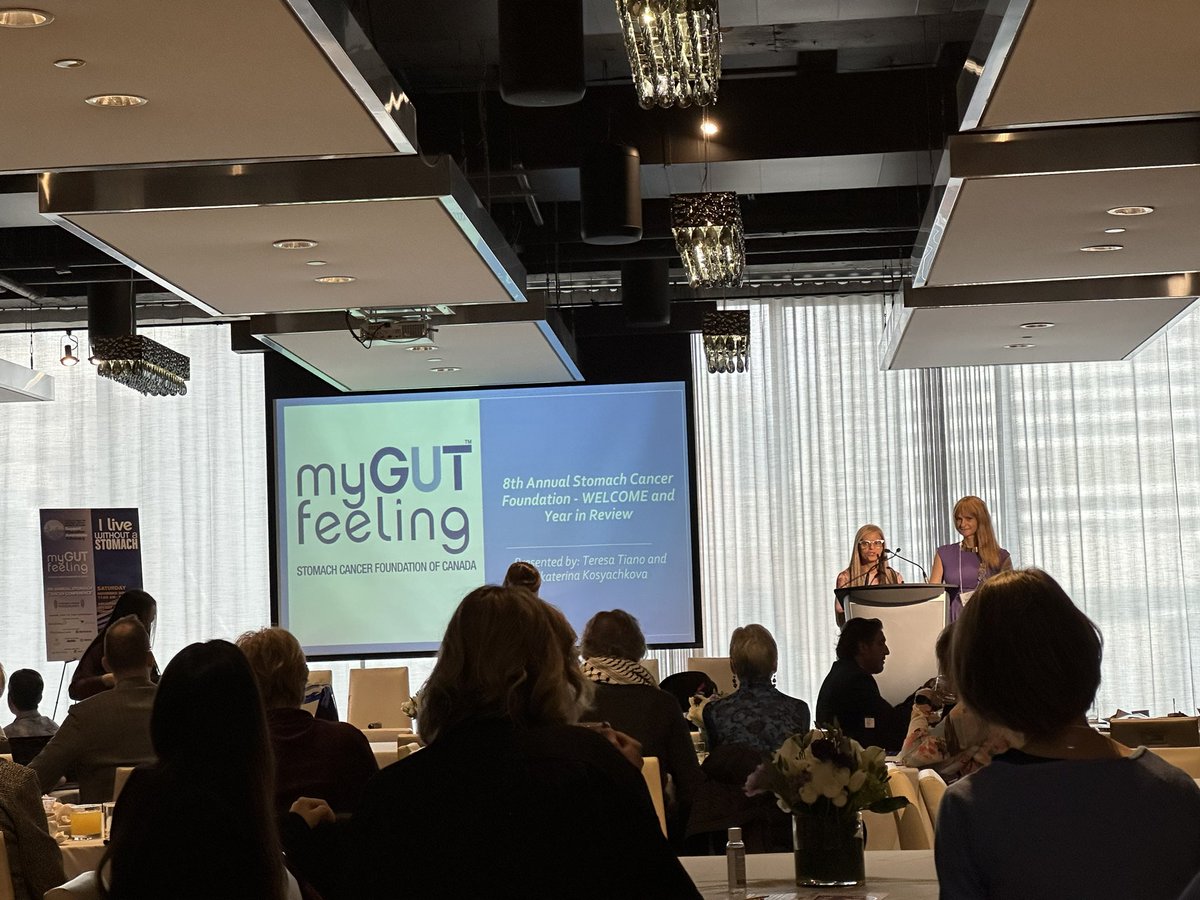 Full house for a patient-led gastric cancer conference by <a href="/mygutfeelingca/">MyGutFeeling-Stomach Cancer Foundation of Canada</a> bringing together patients, caregivers, healthcare providers, and researchers to explore how we can improve care - on National Stomach Cancer Awareness Day no less!