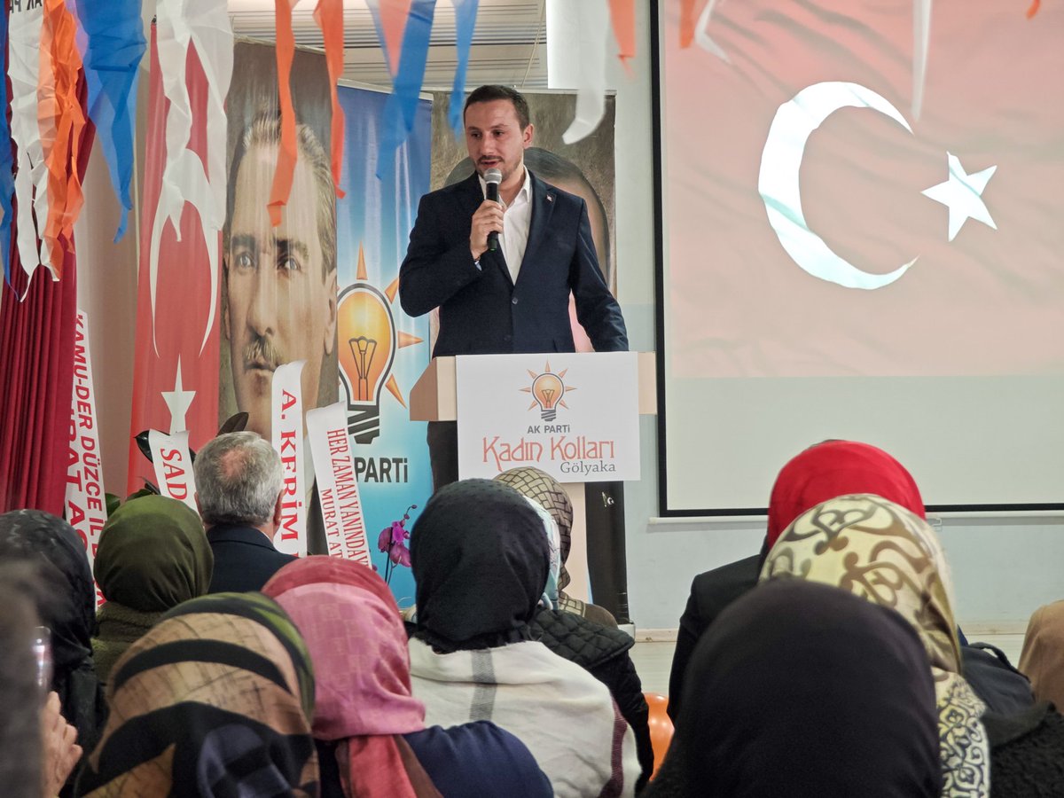 SengulogluHasan's tweet photo. "Kadınları dışlayan bir siyasetin başarılı olması, milletle buluşması ve ülkeye hizmet etmesi mümkün değildir."

AK Parti Gölyaka 7. Olağan İlçe Kadın Kolları Kongresi'ni birlik ve beraberlik içerisinde gerçekleştirdik. https://t.co/bLVa62UOCn
