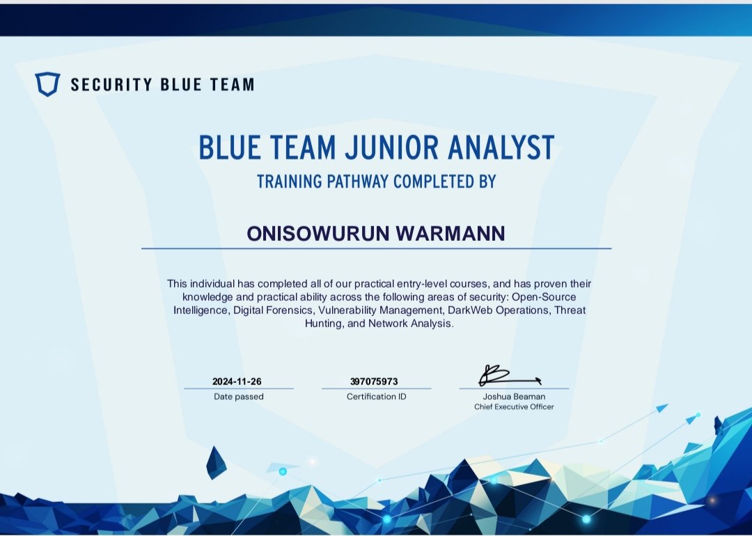 thehogoosha's tweet image. I got overwhelmed a couple of times but still put in work. I've still got more to do but proud of how much my cybersecurity knowledge has grown.
@CtPrecious @Cyblackorg
#cybersecuritylearning