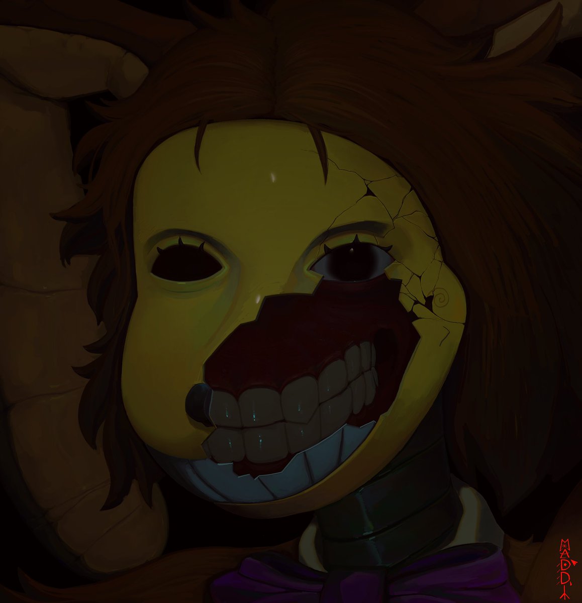 Pumpkin Rabbit’s Broke Mask 

#TheWaltenFiles #TWF