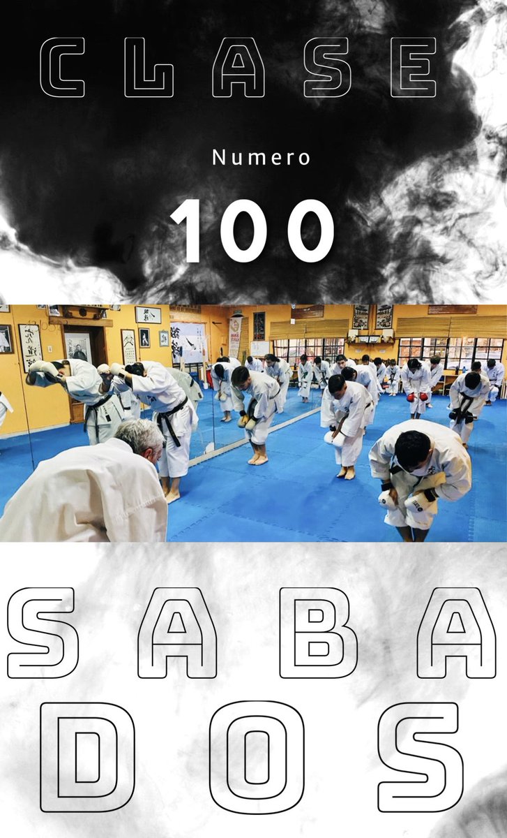 dojokane's tweet photo. Clase 100 de los días Sábados!! Felicitaciones a alumnos e instructores por su esfuerzo y dedicacion!!👊🥋 https://t.co/6GVleIqeqC
