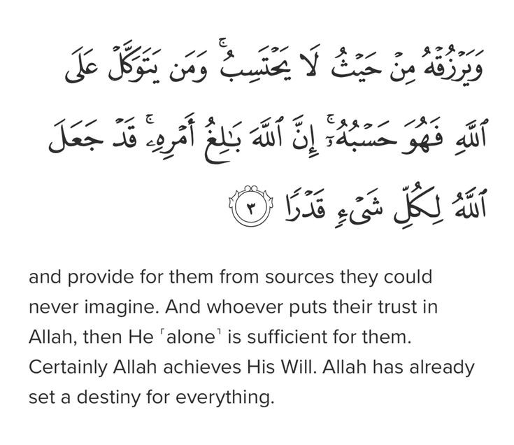 What happens when you put your trust in Allah swt