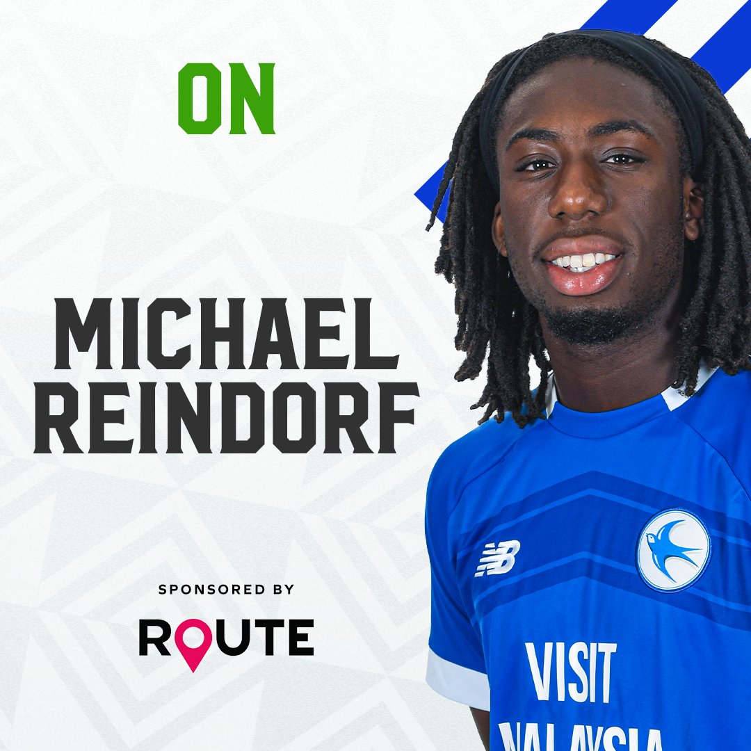 61 - A <a href="/SkyBetChamp/">Sky Bet Championship</a> debut for <a href="/MReindorf9/">Michael Reindorf</a>! 💙

He comes on for <a href="/CallumRobinson7/">Callum Robinson</a>. (1-2)

#CityAsOne