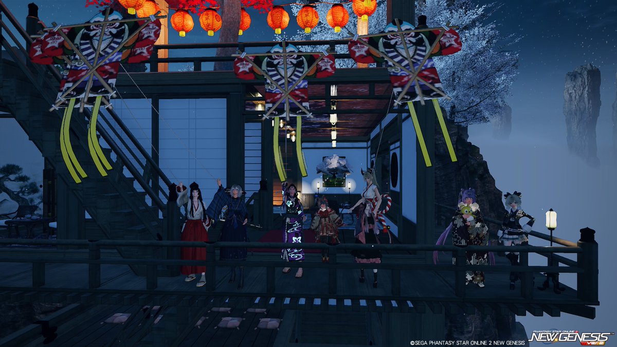 R_Crimson's tweet photo. すすき野原にて完成会を兼ねた和風合わせ～(о´∀`о)
Ship9:タグ:すすき野原 宴会場 紅葉
#クリエイティブスペース https://t.co/mfOCCPHgl3