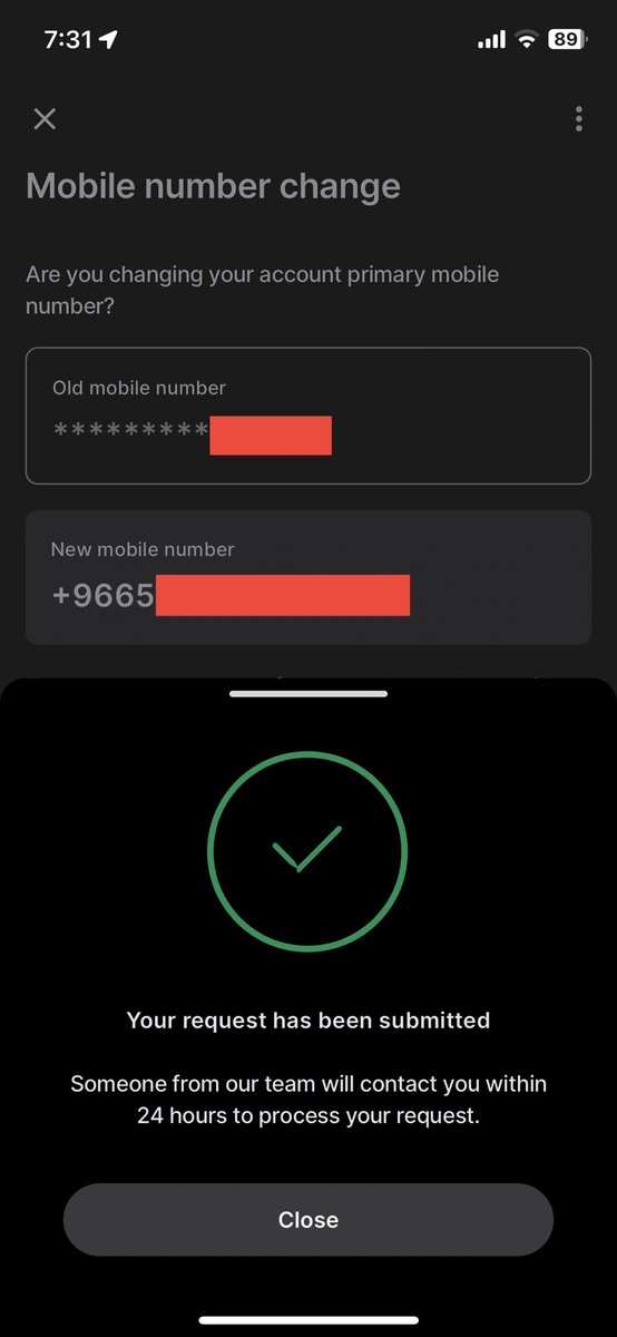 farazz_shaikh99's tweet photo. @TweeqCare It’s been a week since I requested a mobile number change. I haven’t received any call from your team yet.

How am I supposed to access my funds? https://t.co/ZC1nRD4PIx