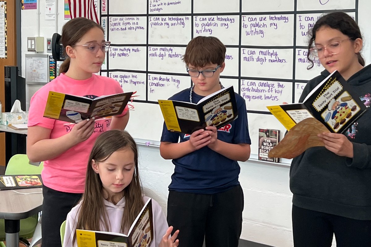 ICYMI: Sunshine Elementary hosts a Readers Theater, “The Tasty Tort Trial” 🎭

MORE: ow.ly/ClHu50UcM6C

#SPScurriculum