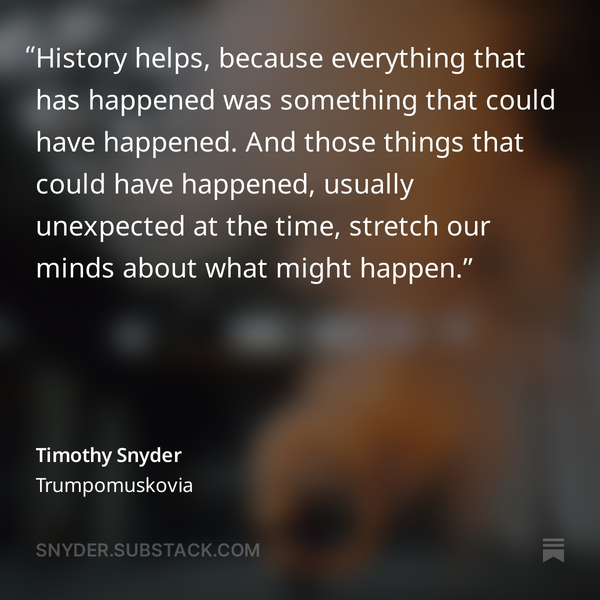 Timothy Snyder tweet media