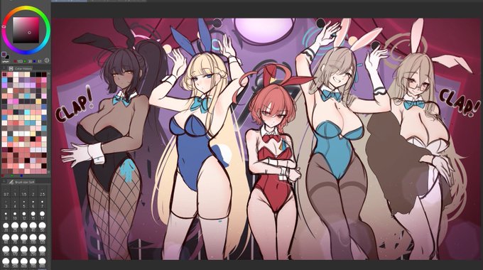 Yoru no hajimari sa, bunny girl🐰 