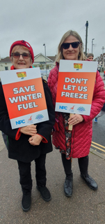 Unite_Community's tweet photo. @UniteCommunity Out today with the Energy 4 All Campaign supporting the Winter Fuel Allowance and retired members. Outstanding turn out by Unite Community https://t.co/TjwEZDYKfM