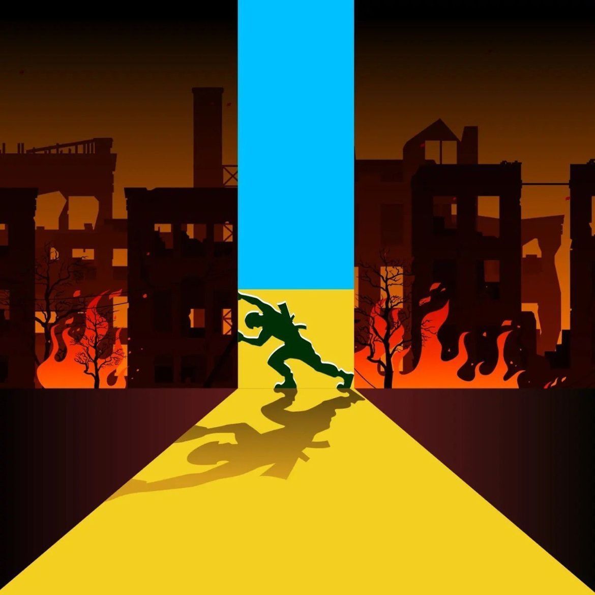 ChakhoyanAndrew's tweet photo. How hard can it be for people to grasp?
The moscow-based terror enterprise launched a criminal war of choice.
Ukrainians are fighting back because they don't want to be killed.
A world where wars of aggression are normalized is dangerous, so we’re helping 🇺🇦 defend itself.
Full stop.