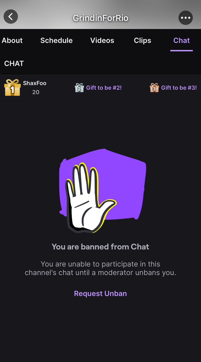 Lmaooooo i barely get on twitch and than see this 😂😂😂. Keep getting banned for other peoples actions. U got it fam keep grinding