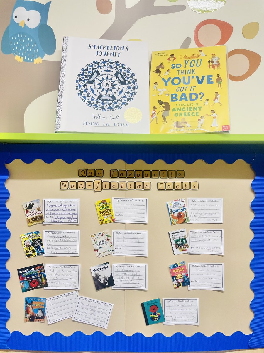 verityisreading's tweet image. ✨📘Non-fiction November fun!📘✨

Y3 introduced to Dewey
Y4 played a Dewey pairs game
Y5+6 wrote their favourite nonfiction facts
And we had new books and bookmarks for everyone to enjoy! 

#GreatSchoolLibraries #librarylessons #nonfictionnovember