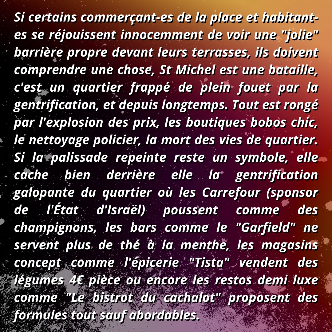 JournalRupture's tweet photo. Premier article sur la gentrification et ses conséquences 🧵⬇️ https://t.co/N3iMCnWkO2