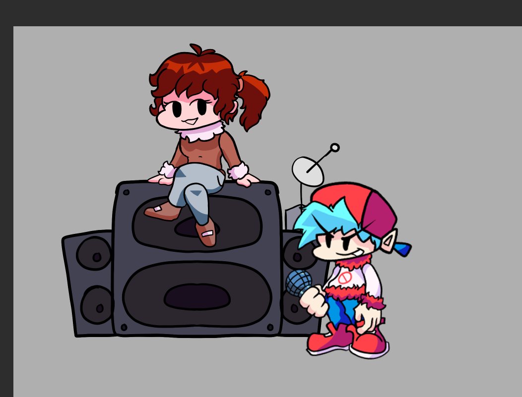 YakoKun016's tweet photo. You think if i redraw Girlfriend cuz, they live in the future of 2040? (cuz in my own canon version, their now 28 years old, both of them ) https://t.co/SFfkyHrVHD