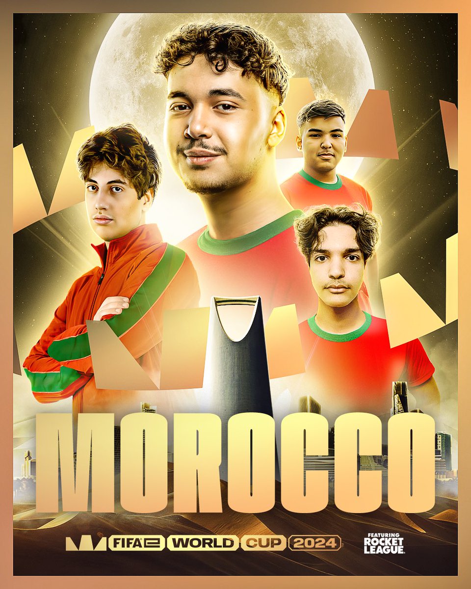 Morocco are ready to take on the #FeWCRL, Dima Maghreb! 🇲🇦