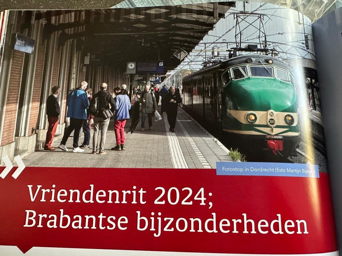 Deze week is bij alle Vrienden de nieuwste editie van ons magazine “Vriendendienst” op de mat gevallen! Een geweldig mooi blad daarin o.a. de komst van de ICM 4011 naar het <a href="/Spoorwegmuseum/">Spoorwegmuseum</a> , nieuws uit Blerick en een mooie reportage van de #vriendenrit ➡️ vriendennsm.nl/nl/vriend-word…
