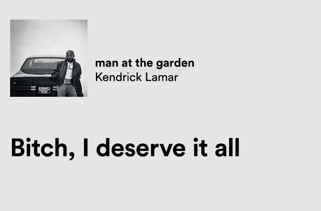 kendrick lamar.