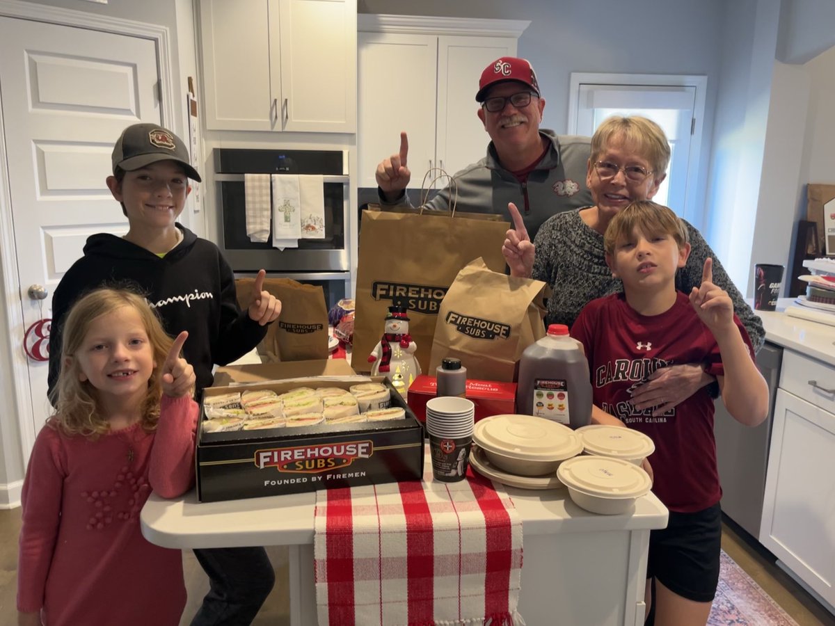 F3GoodHands (@f3goodhandslex) on Twitter photo Thank you to <a href="/1075thegame/">107.5 The Game</a> and <a href="/FirehouseSubs/">Firehouse Subs</a> for the tailgate tray! Sandwiches were awesome! Go Cocks! Thank you to <a href="/1075thegame/">107.5 The Game</a> and <a href="/FirehouseSubs/">Firehouse Subs</a> for the tailgate tray! Sandwiches were awesome! Go Cocks! 