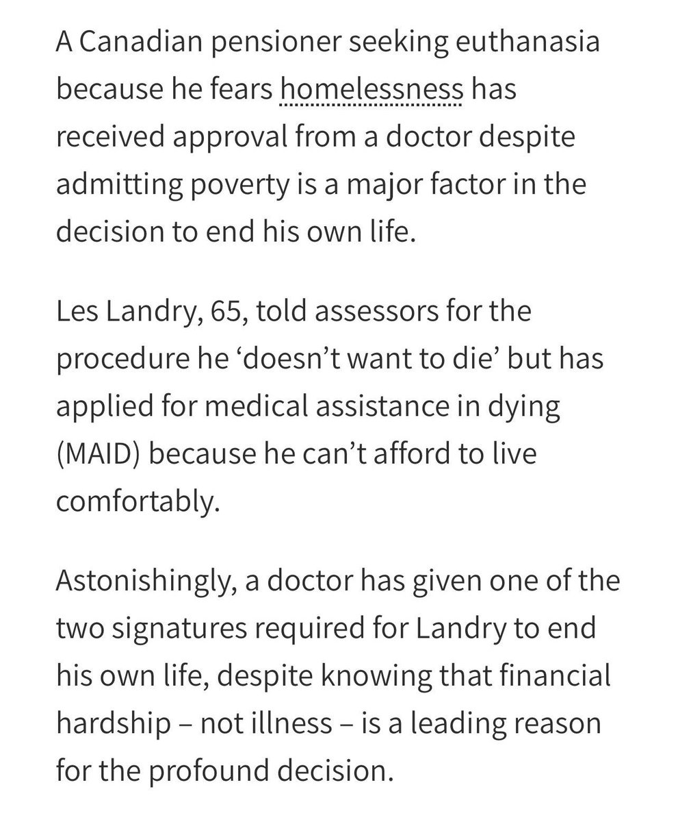 iron__xan's tweet image. people have way too much confidence in a capitalist hellscape that hates disabled and poor people to greenlight euthanasia and in how they’ll use it. there are a genuinely worrying amount of stories identical to these